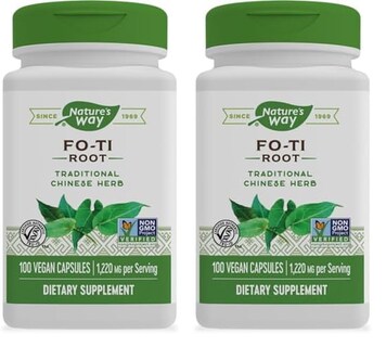 Foto 1 | Suplemento Nature's Way Fo-ti Root 100 Cápsulas (paquete De 2) - Venta Internacional.