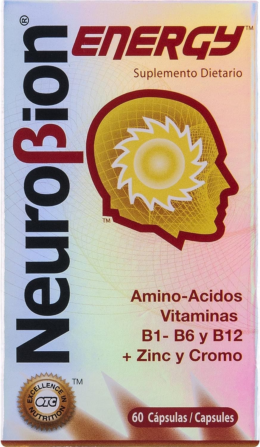 Foto 3 pulgar | Suplemento Neurobion Energy 60 Cápsulas Con Aminoácidos Y Vitaminas - Venta Internacional.