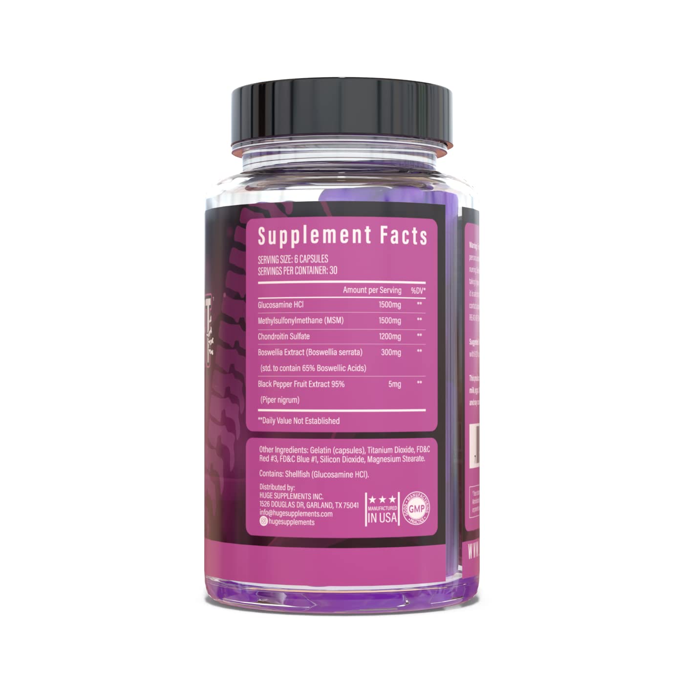 Foto 2 | Suplemento De Apoyo Para Las Articulaciones, Suplementos Enormes, 30 Porciones - Venta Internacional.