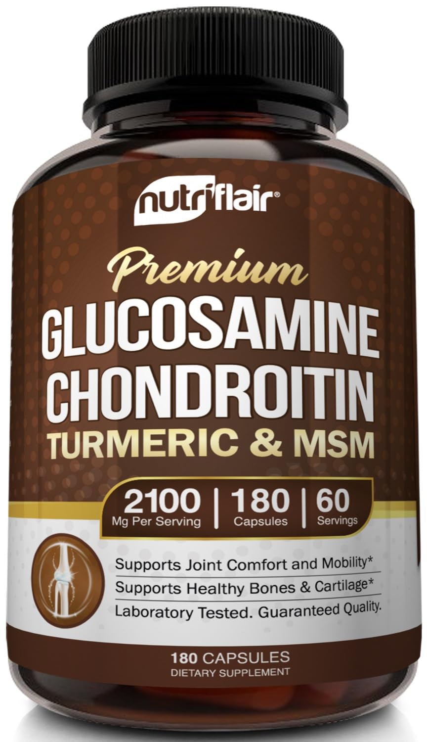 Foto 1 | Suplemento Para El Bienestar De Las Articulaciones Nutriflair, Glucosamina, 180 Cápsulas - Venta Internacional.