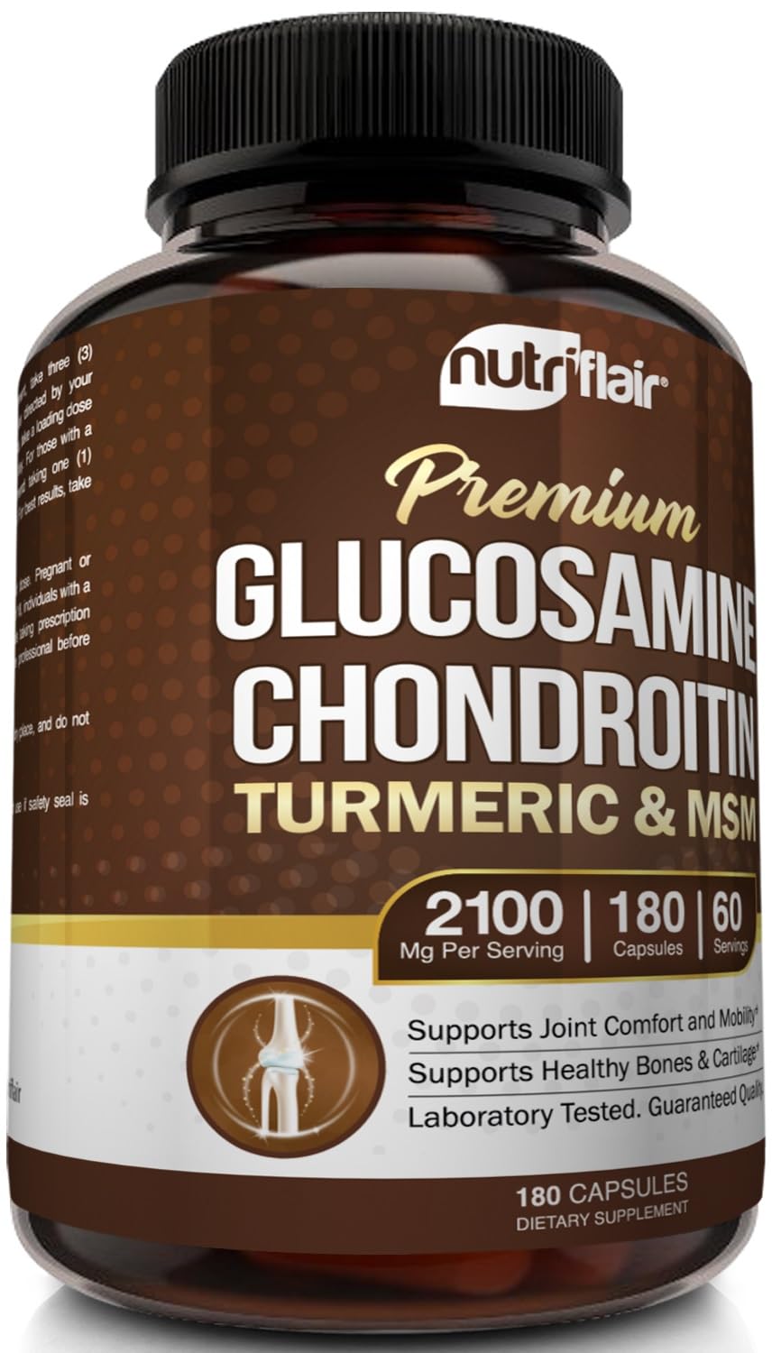 Foto 6 pulgar | Suplemento Para El Bienestar De Las Articulaciones Nutriflair, Glucosamina, 180 Cápsulas - Venta Internacional.