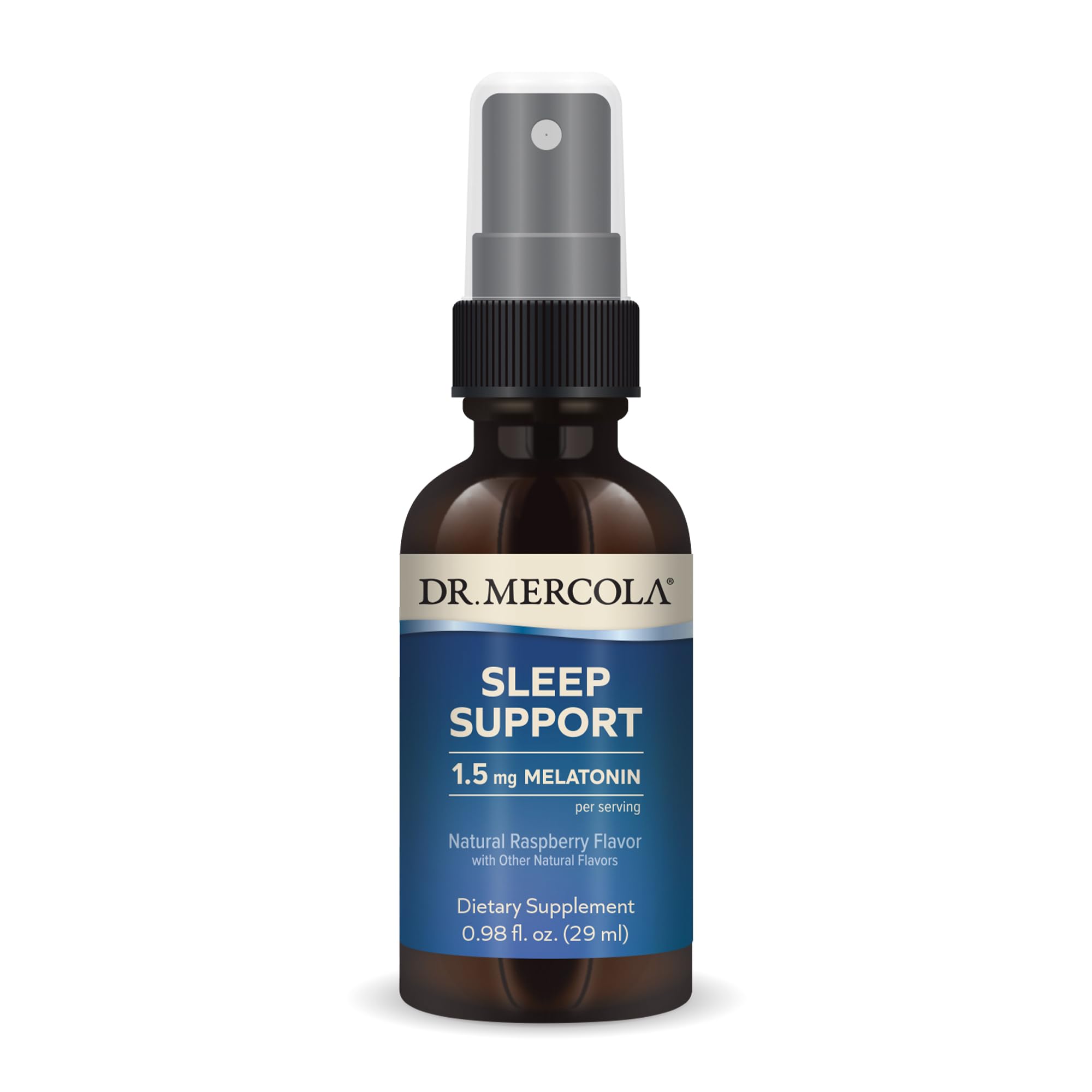 Foto 2 pulgar | Spray De Apoyo Para Dormir Dr. Mercola Con 1,5 Mg De Melatonina 35 Dosis - Venta Internacional.