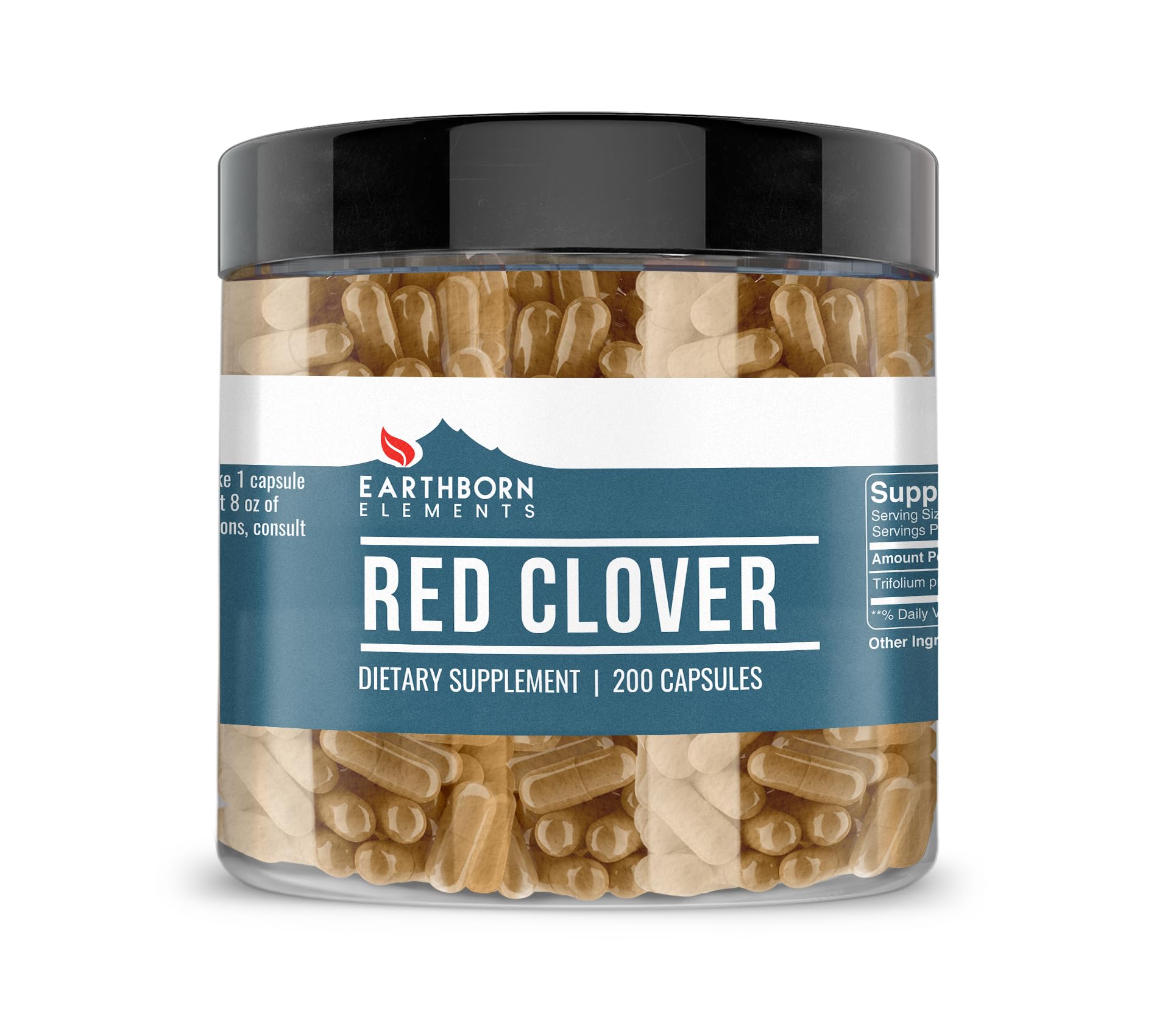 Foto 1 | Suplemento Earthborn Elements Red Clover 200 Cápsulas - Venta Internacional.