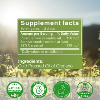 Foto 3 | Suplemento De Aceite Terroso De Orégano 92% Carvacrol Vegano Sin Ogm - Venta Internacional.