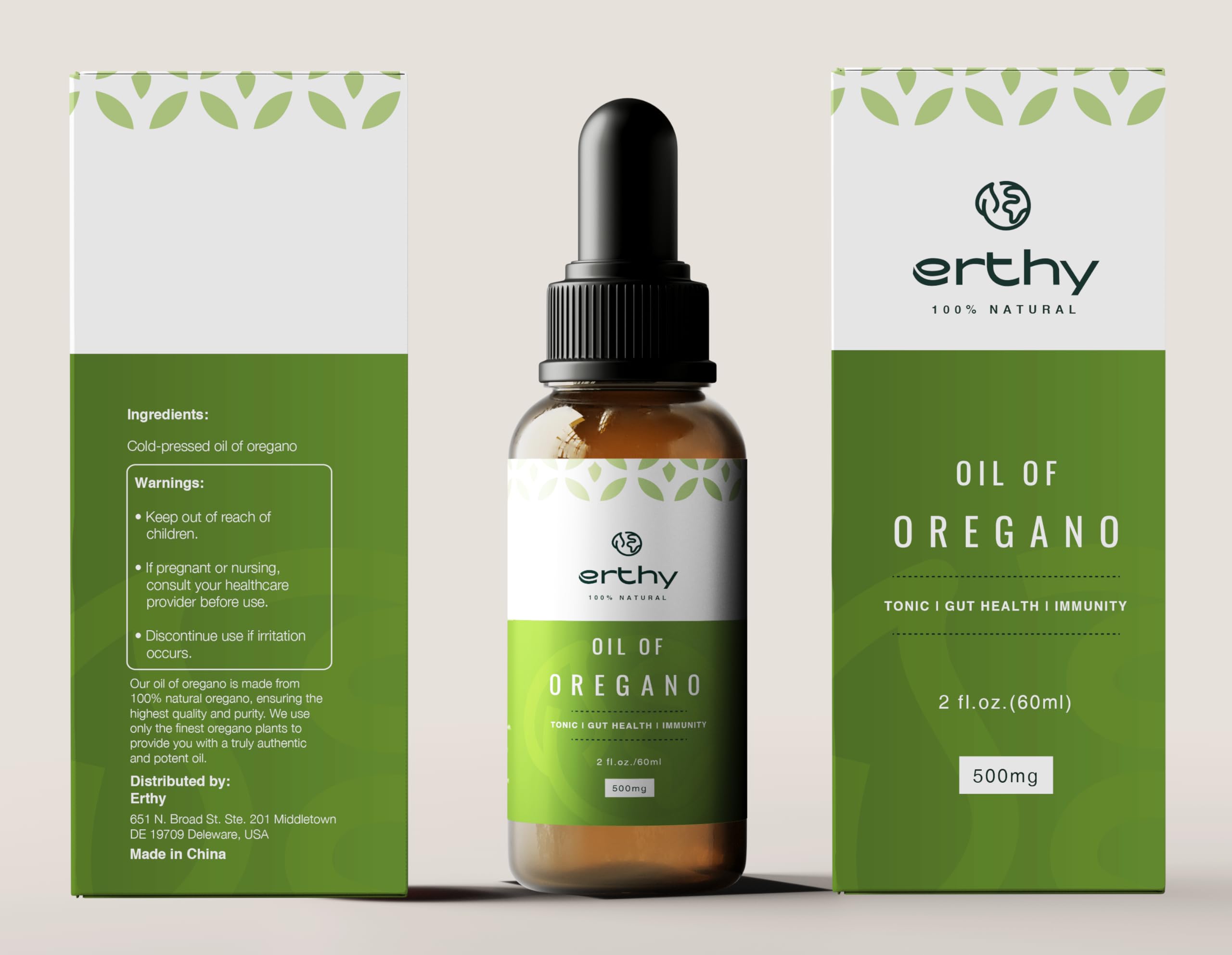 Foto 6 pulgar | Suplemento De Aceite Terroso De Orégano 92% Carvacrol Vegano Sin Ogm - Venta Internacional.