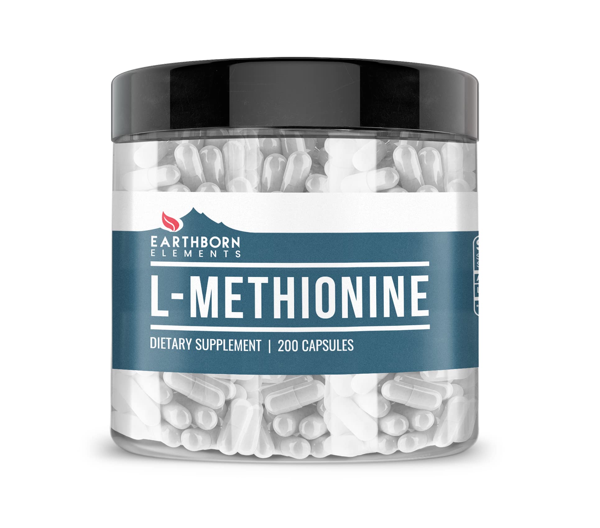 Foto 1 | Suplemento Dietético Earthborn Elements L-metionina 200 Cápsulas - Venta Internacional.