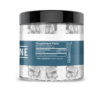Foto 4 | Suplemento Dietético Earthborn Elements L-metionina 200 Cápsulas - Venta Internacional.