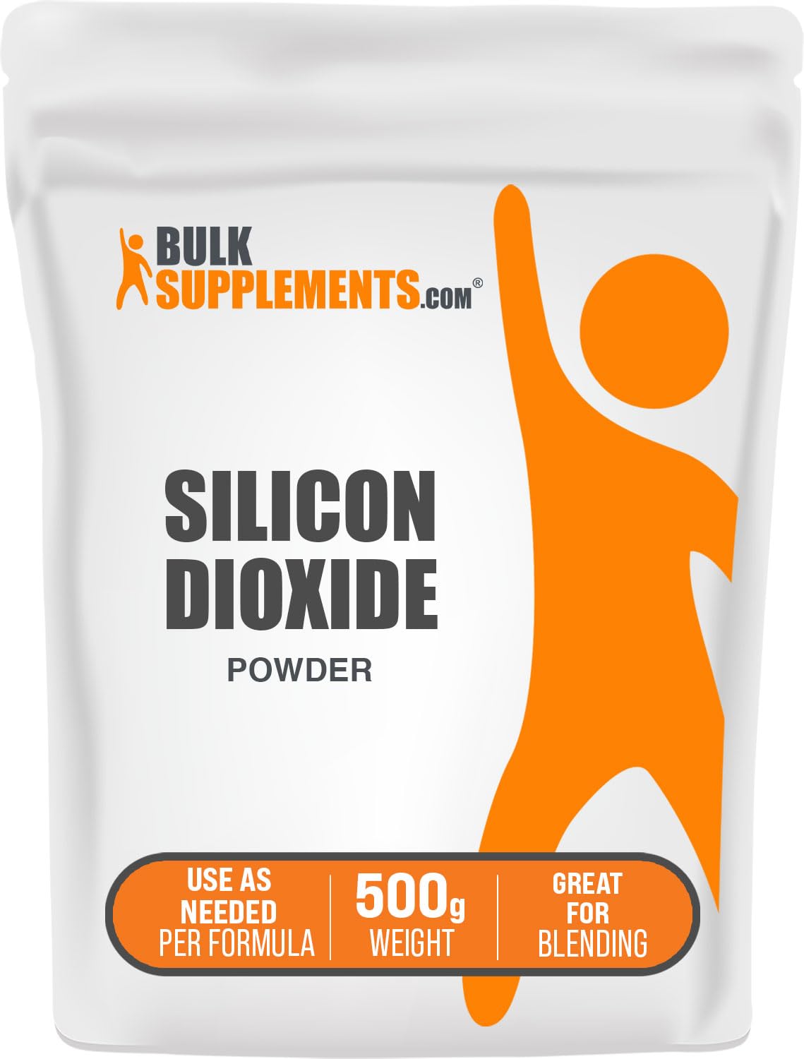 Foto 1 | Polvo De Dióxido De Silicio Bulksupplements.com De Calidad Alimentaria, 500 G - Venta Internacional.