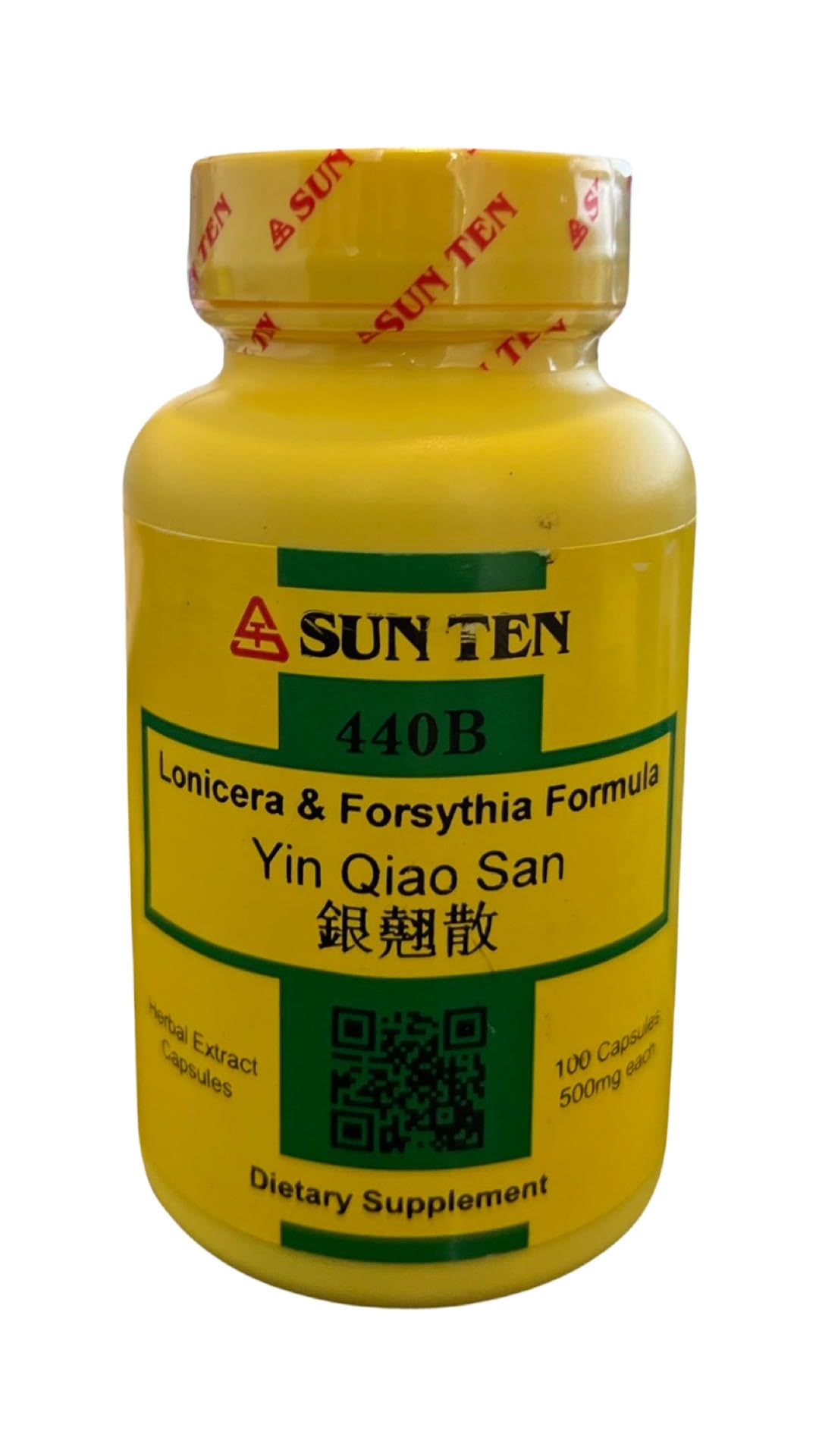Foto 2 pulgar | Suplemento Sun Ten Lonicera & Forsythia Formula 100 Cápsulas - Venta Internacional.