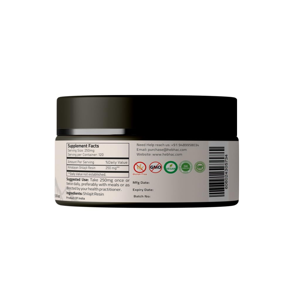 Foto 4 pulgar | Suplemento De Resina Ireya Ayurveda Himalaya Shilajit 30 G - Venta Internacional.