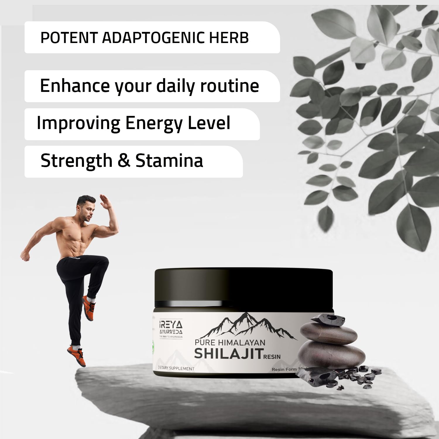 Foto 7 pulgar | Suplemento De Resina Ireya Ayurveda Himalaya Shilajit 30 G - Venta Internacional.