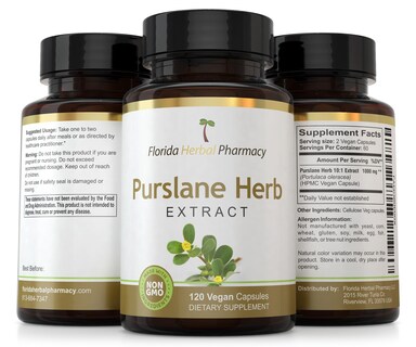 Foto 4 | Suplemento De Extracto De Verdolaga De Florida Herbal Pharmacy 120 Cápsulas - Venta Internacional.