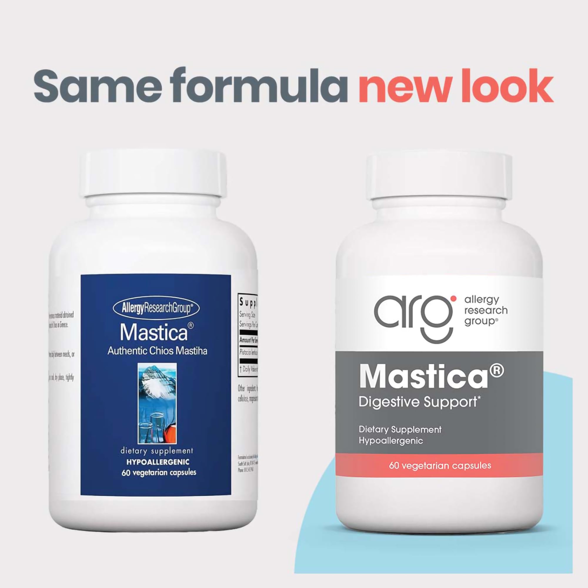 Foto 2 | Goma De Mastica Supplement Allergy Research Group, 60 Cápsulas - Venta Internacional.