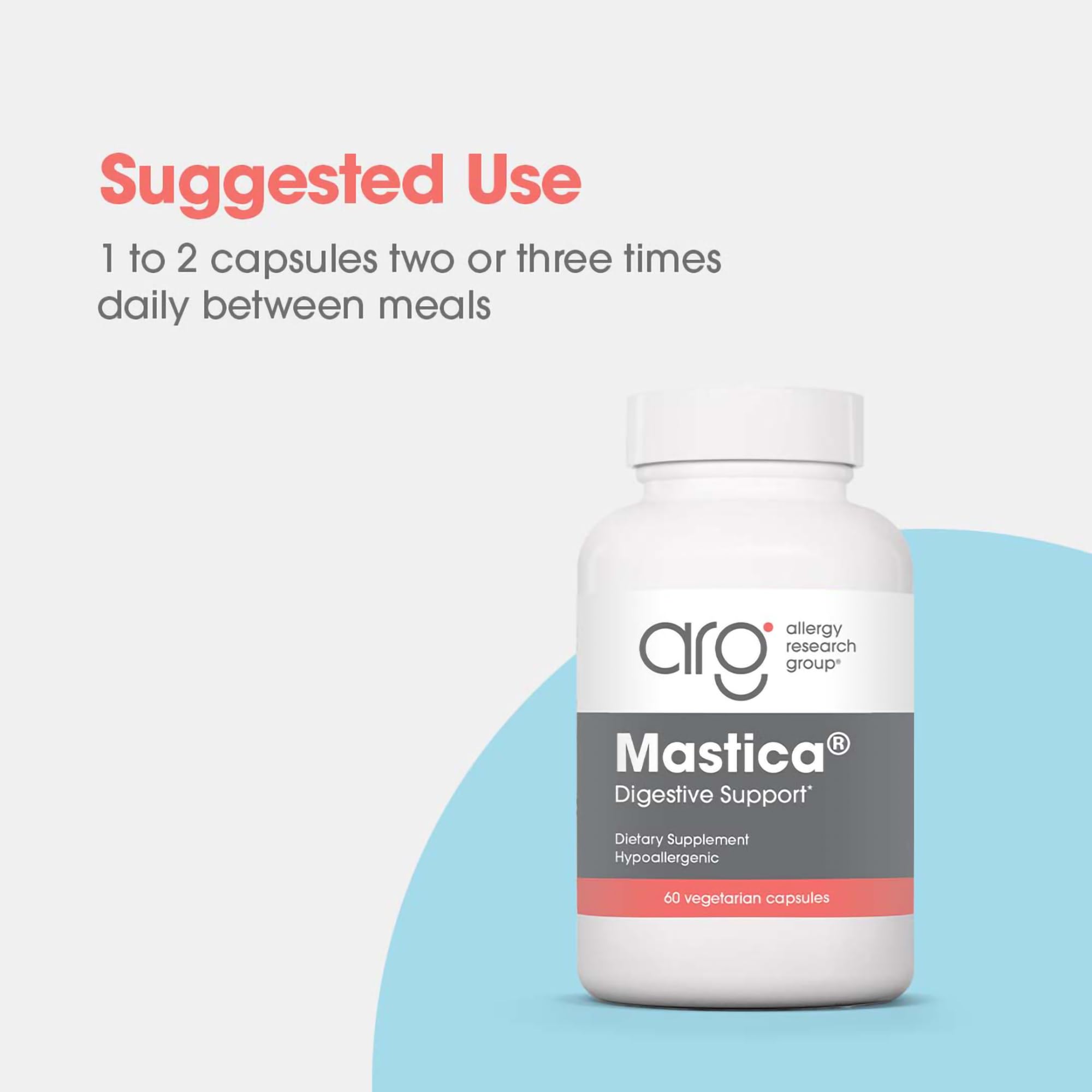 Foto 6 | Goma De Mastica Supplement Allergy Research Group, 60 Cápsulas - Venta Internacional.