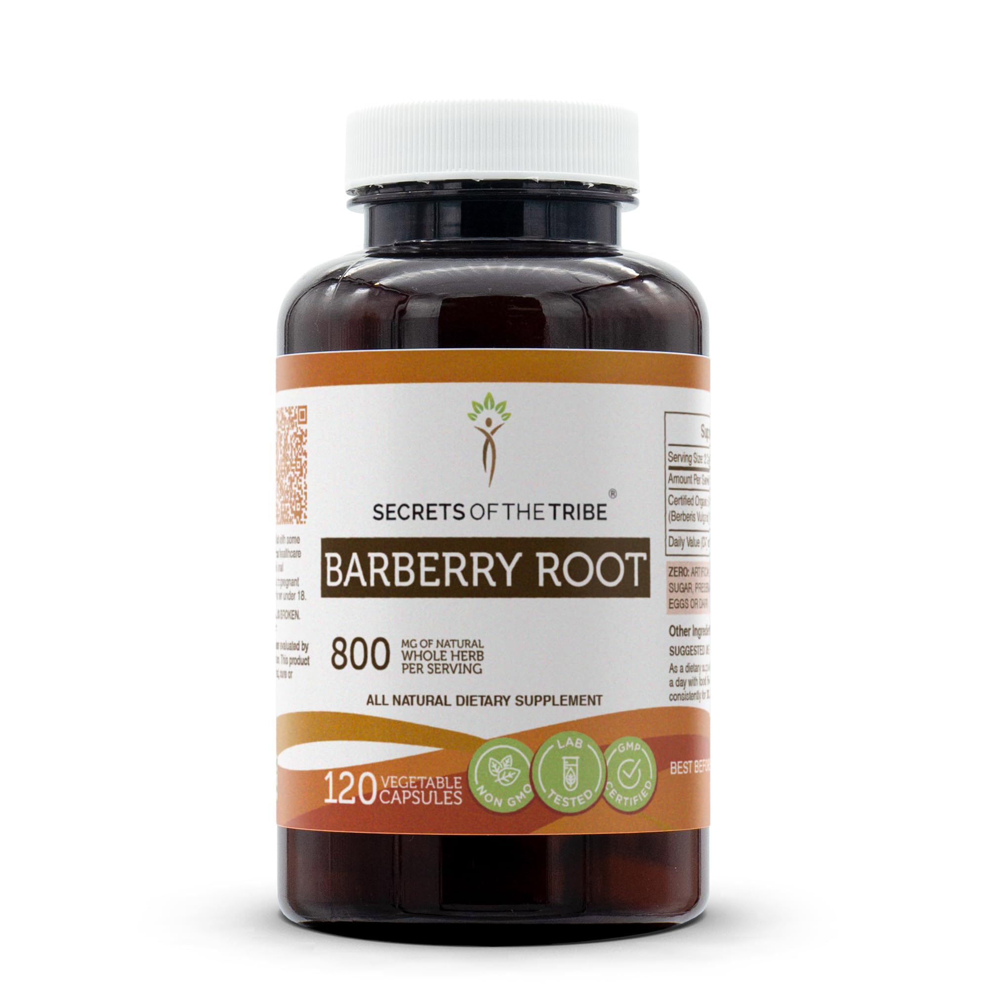 Foto 2 pulgar | Suplemento Secrets Of The Tribe Barberry Root 120 Cápsulas - Venta Internacional.