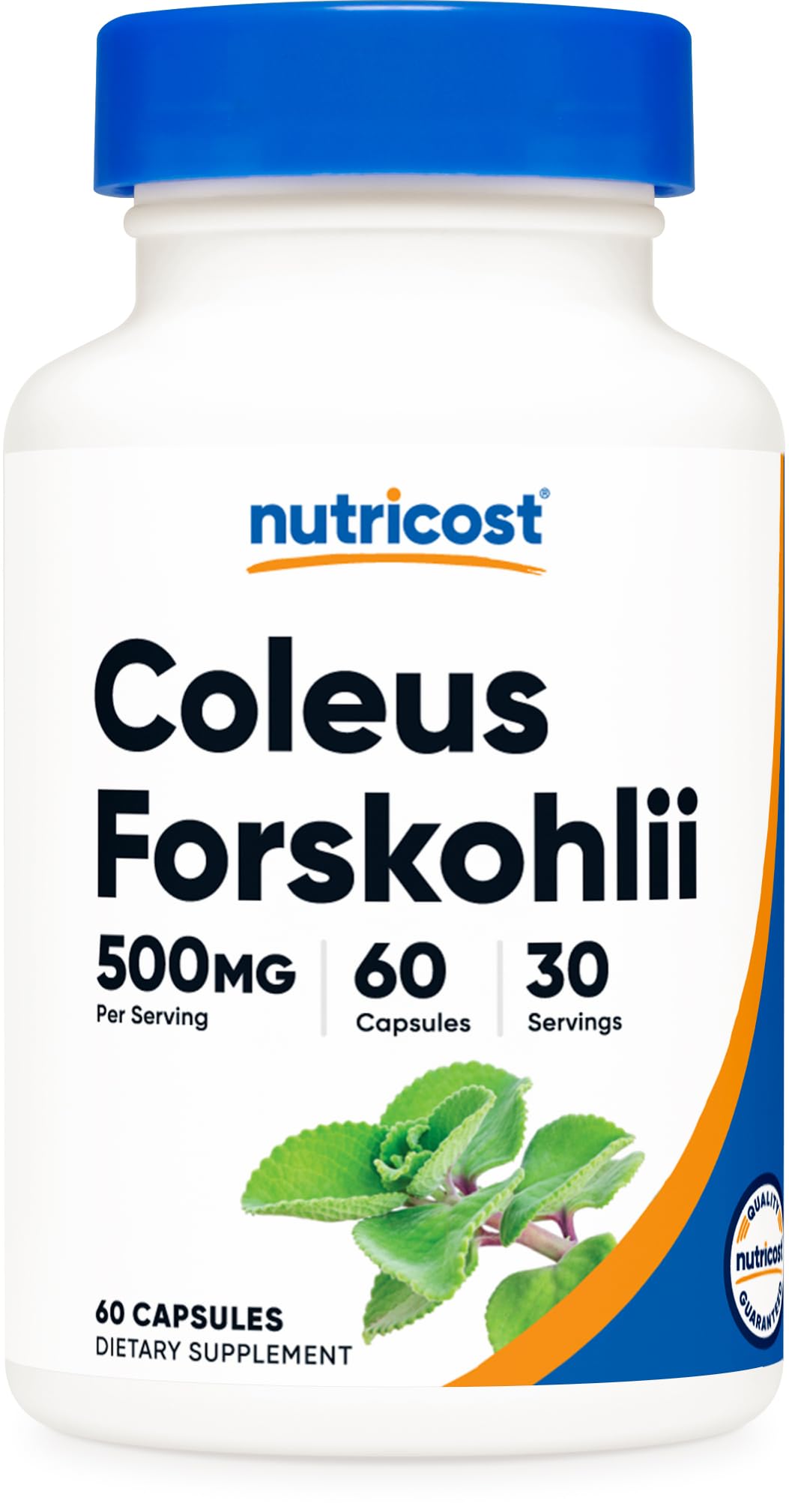 Foto 2 pulgar | Suplemento Nutricost Coleus Forskohlii 500 Mg 60 Cápsulas - Venta Internacional.