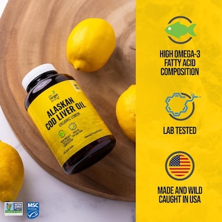 Foto 2 | Aceite De Hígado De Bacalao De Alaska Supplement On Target Living 120 Cápsulas Blandas - Venta Internacional.
