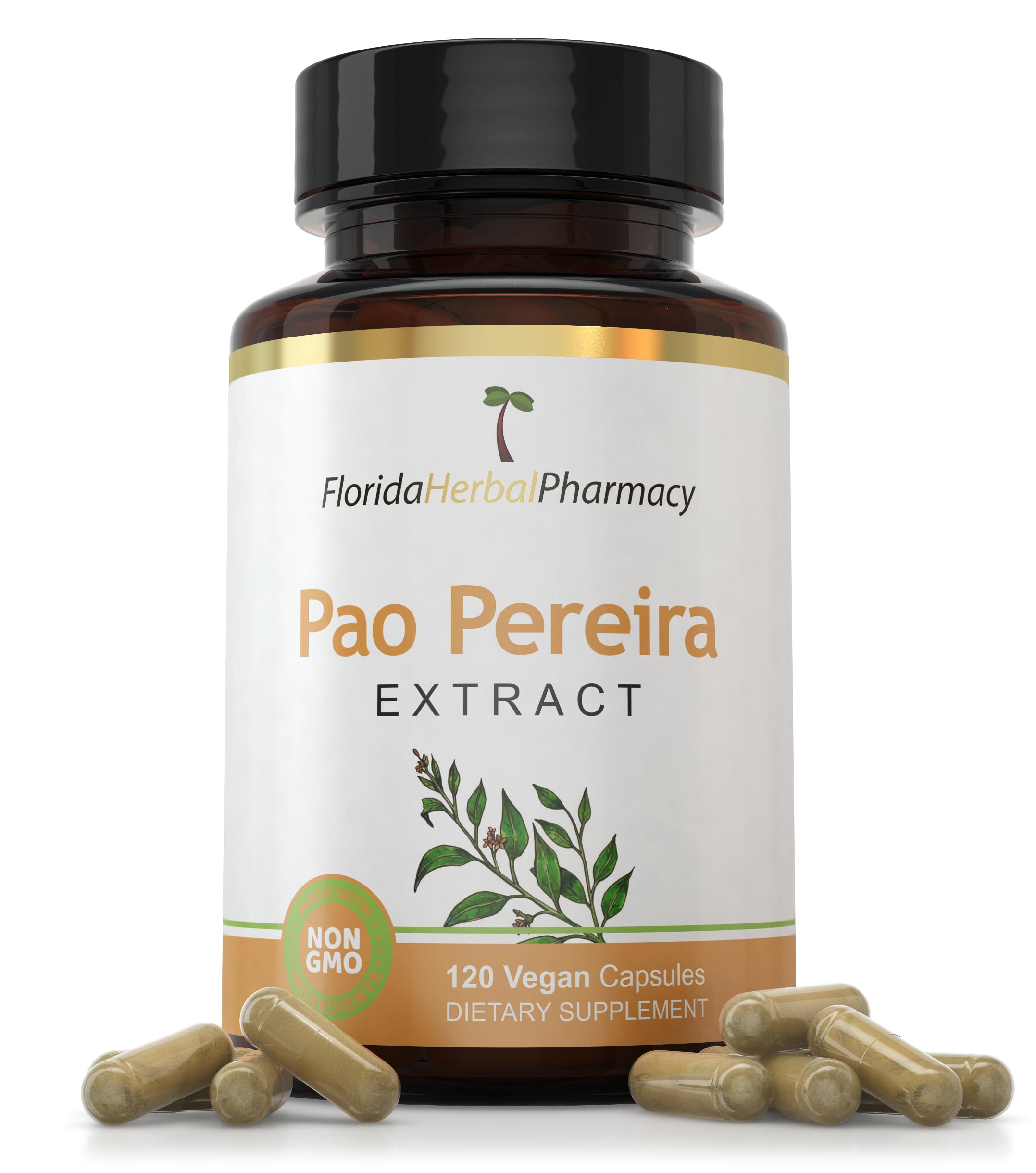 Foto 1 | Suplemento Florida Herbal Pharmacy Pao Pereira Bark 120 Cápsulas - Venta Internacional.