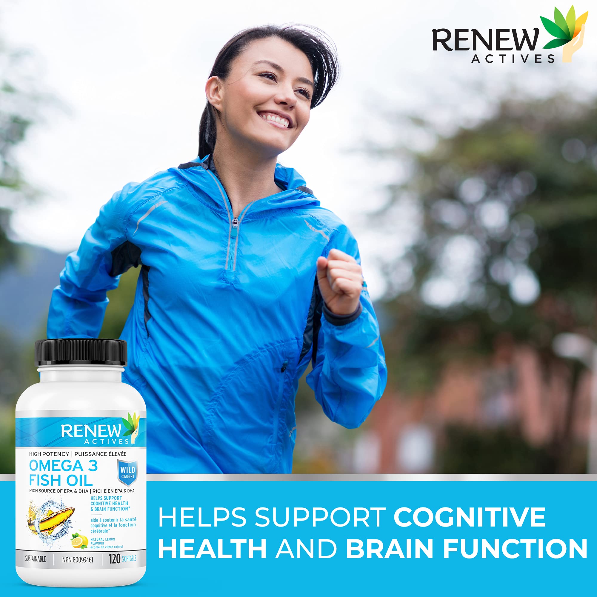 Foto 8 pulgar | Aceite De Pescado Omega 3 Supplements Renew Actives 120 Cápsulas Blandas - Venta Internacional.