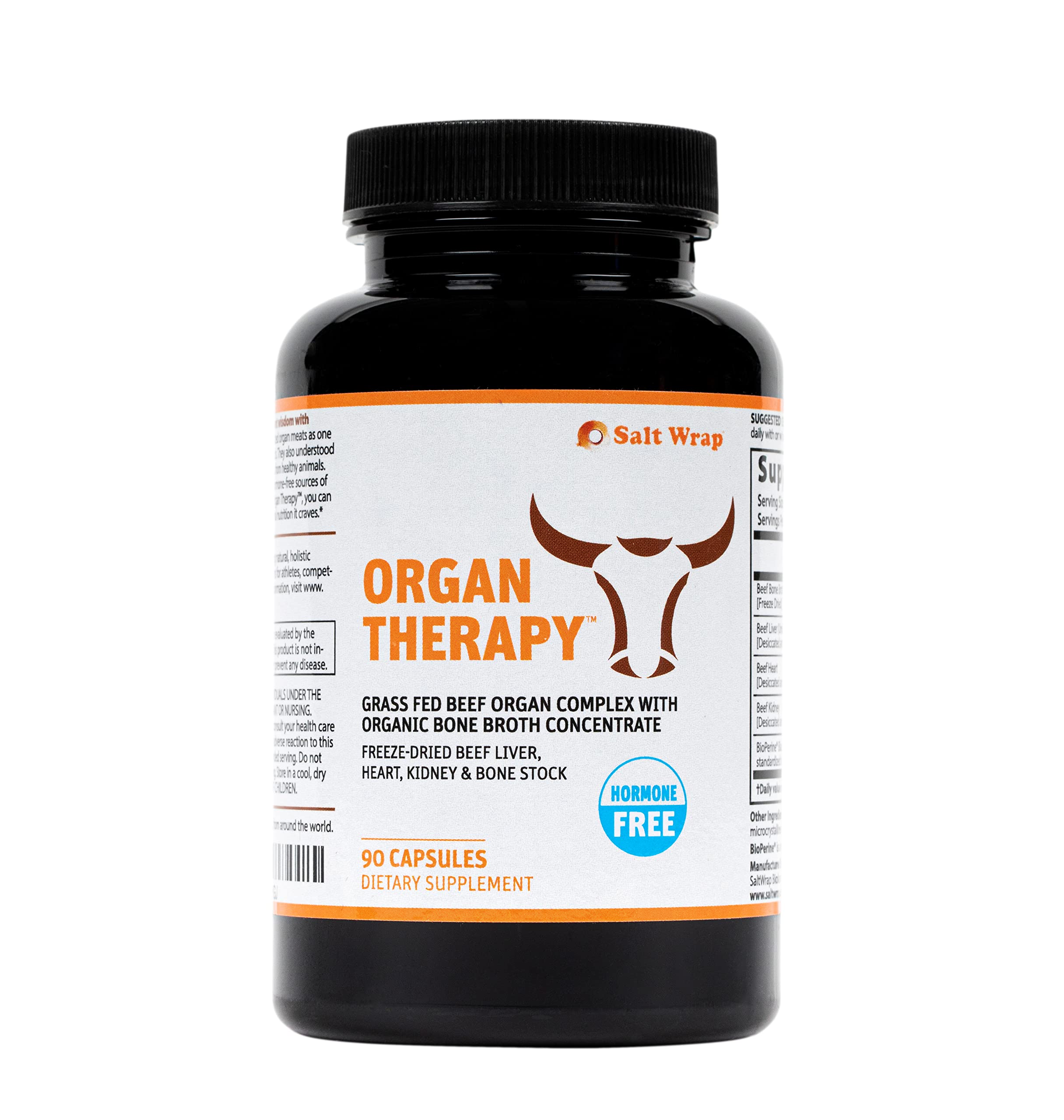 Complemente La Terapia De Órganos Con Envoltura De Sal Con Órgano De Carne De Res Alimentada Con Pasto - Venta In