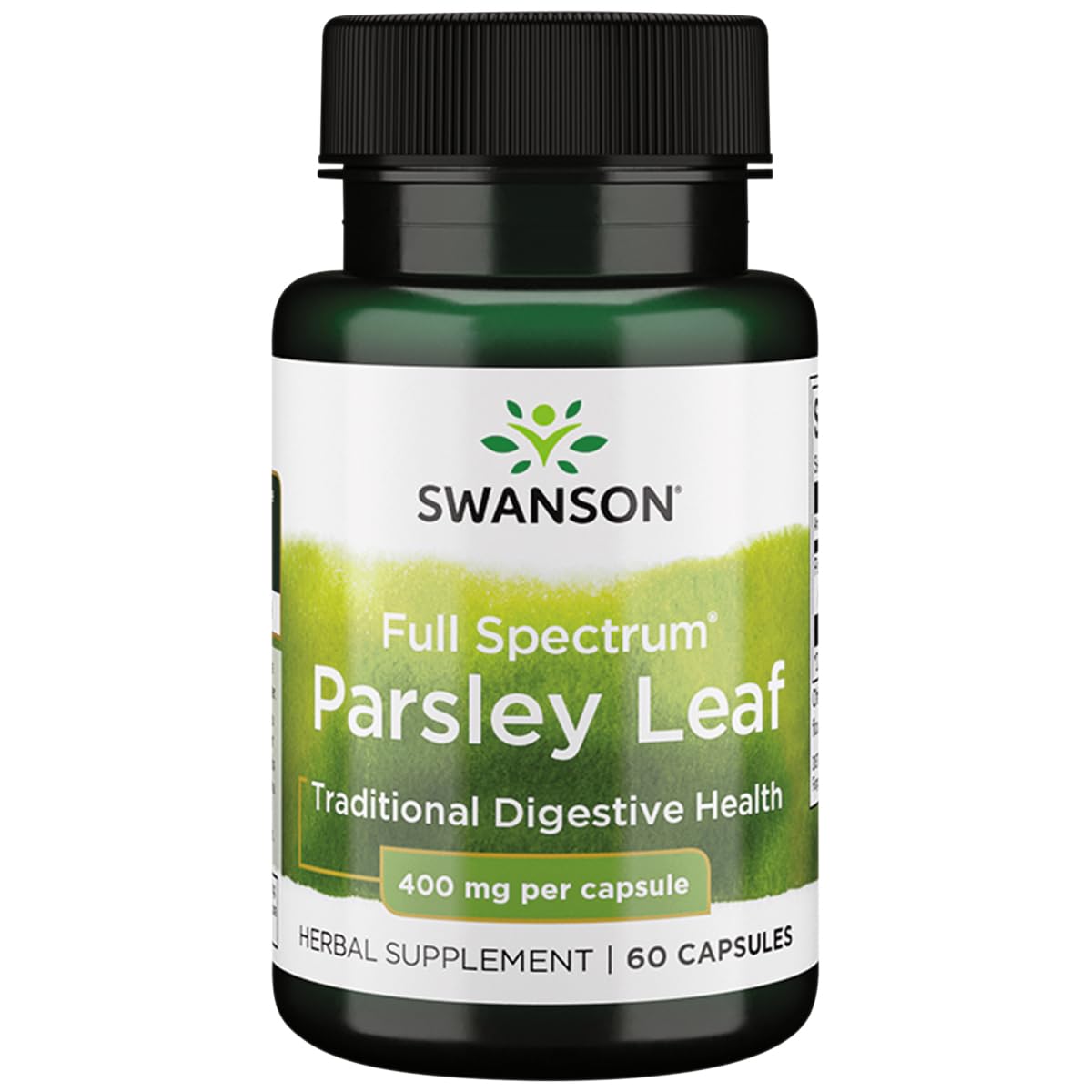 Suplemento De Extracto De Hoja De Perejil De Espectro Completo De Swanson 400 Mg - Venta Internacional.