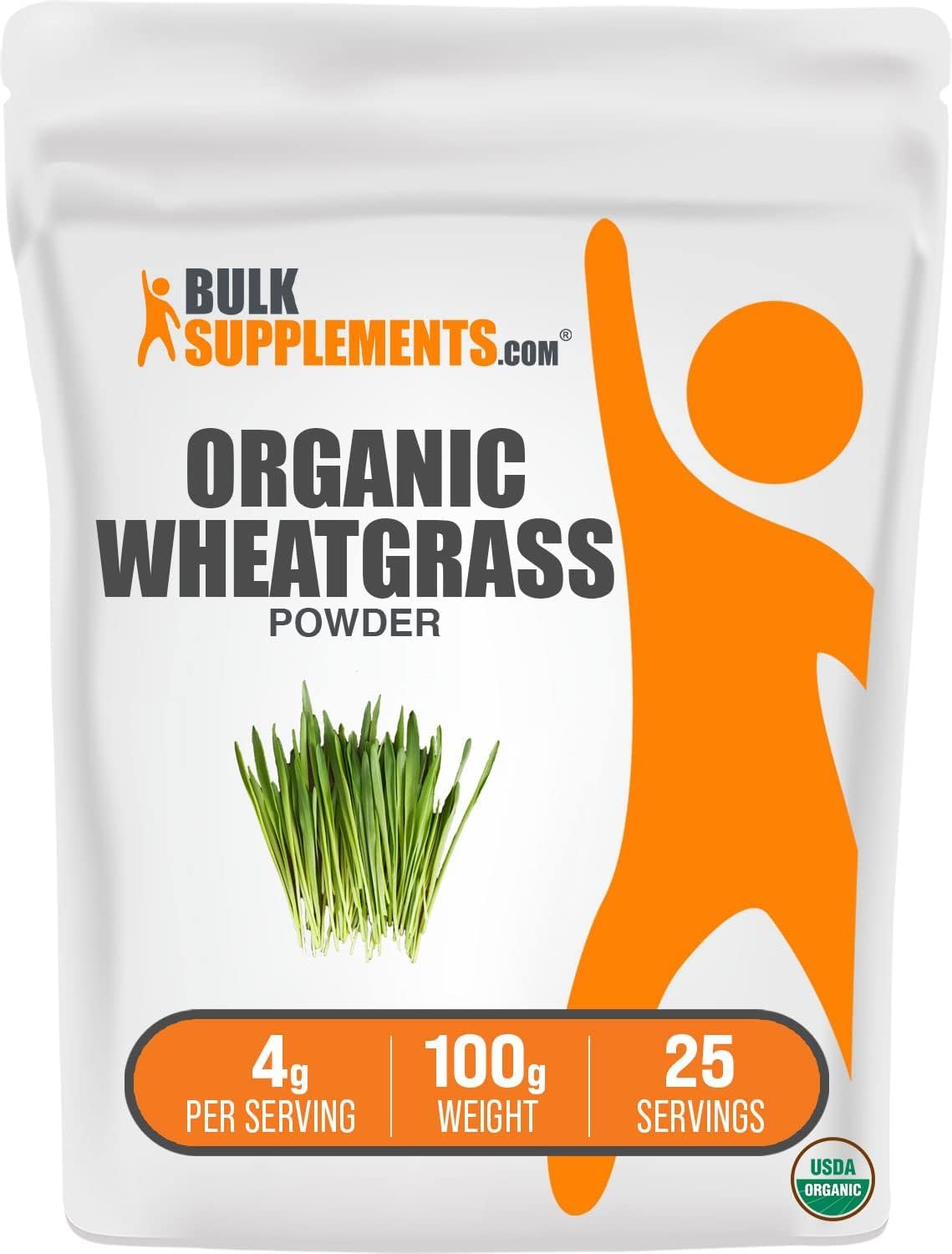 Foto 2 pulgar | Suplemento Bulksupplements.com Hierba De Trigo Orgánica 100 G - Venta Internacional.