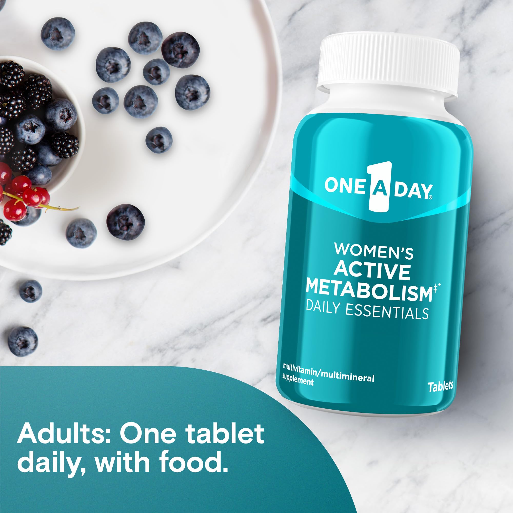 Foto 5 | Multivitamínico One A Day Women's Active Metabolism 120 Comprimidos - Venta Internacional.