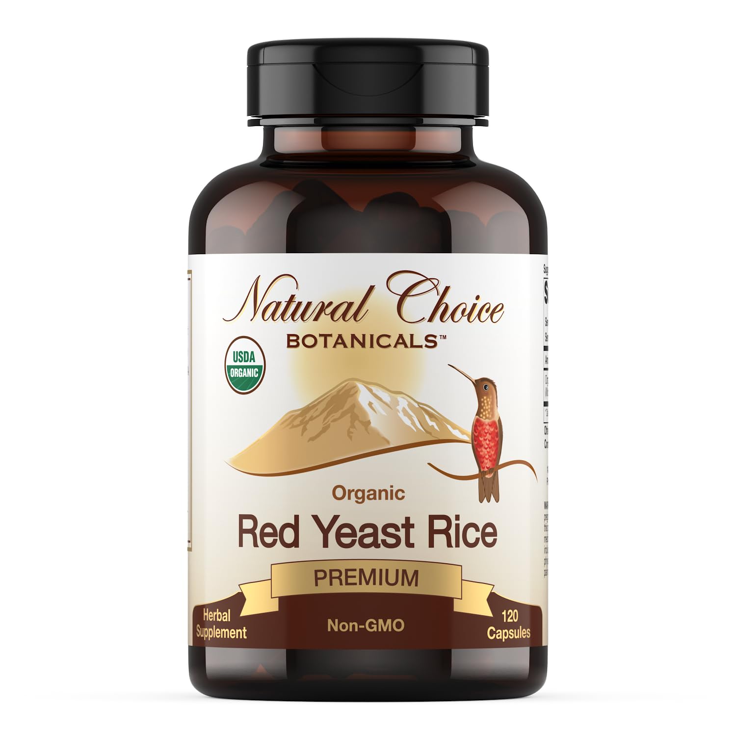 Suplemento Natural Choice Botanicals De Arroz De Levadura Roja 120 Cápsulas - Venta Internacional.