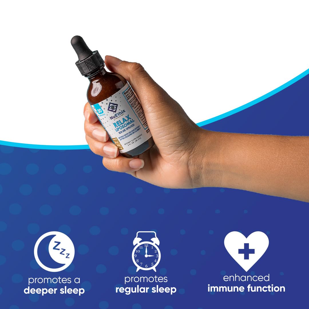Foto 3 pulgar | Suplemento Nuethix Formulations Relax Liposomal, 60 Ml, 30 Porciones - Venta Internacional.