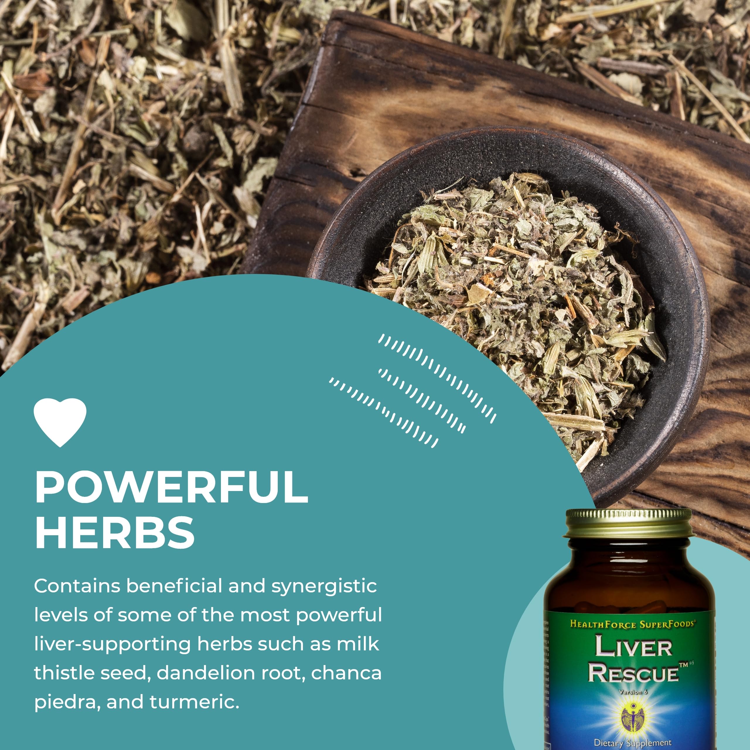 Foto 5 | Suplemento Healthforce Superfoods Liver Rescue 120 Cápsulas - Venta Internacional.