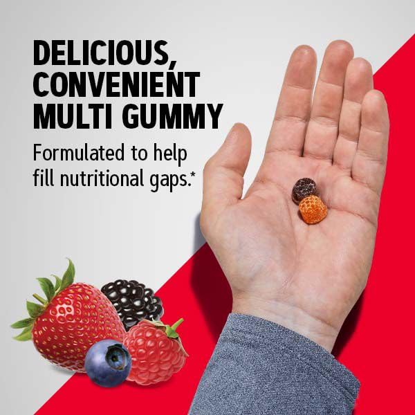 Foto 4 pulgar | Gomitas Multivitamínicas Gnc Mega Men Mixed Berry 120 Gomitas - Venta Internacional.