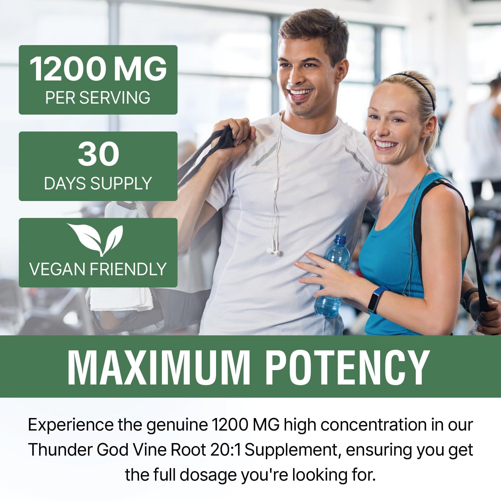 Foto 5 pulgar | Suplemento Rosmolo Thunder God Vine Root 1200 Mg 20:1 60 Cápsulas - Venta Internacional.
