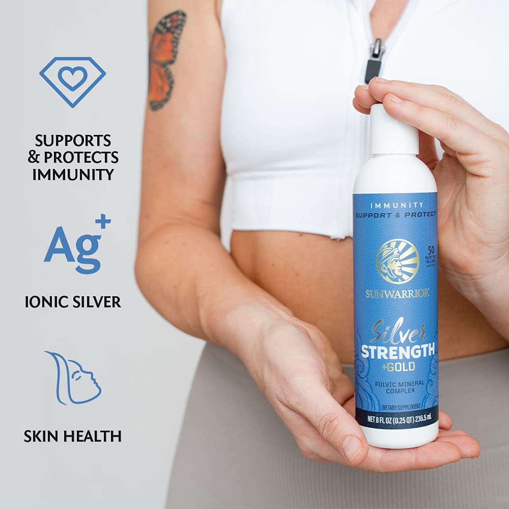 Foto 5 pulgar | Suplemento De Complejo De Ácido Fúlvico Sunwarrior, 240 Ml, Silver Strength - Venta Internacional.