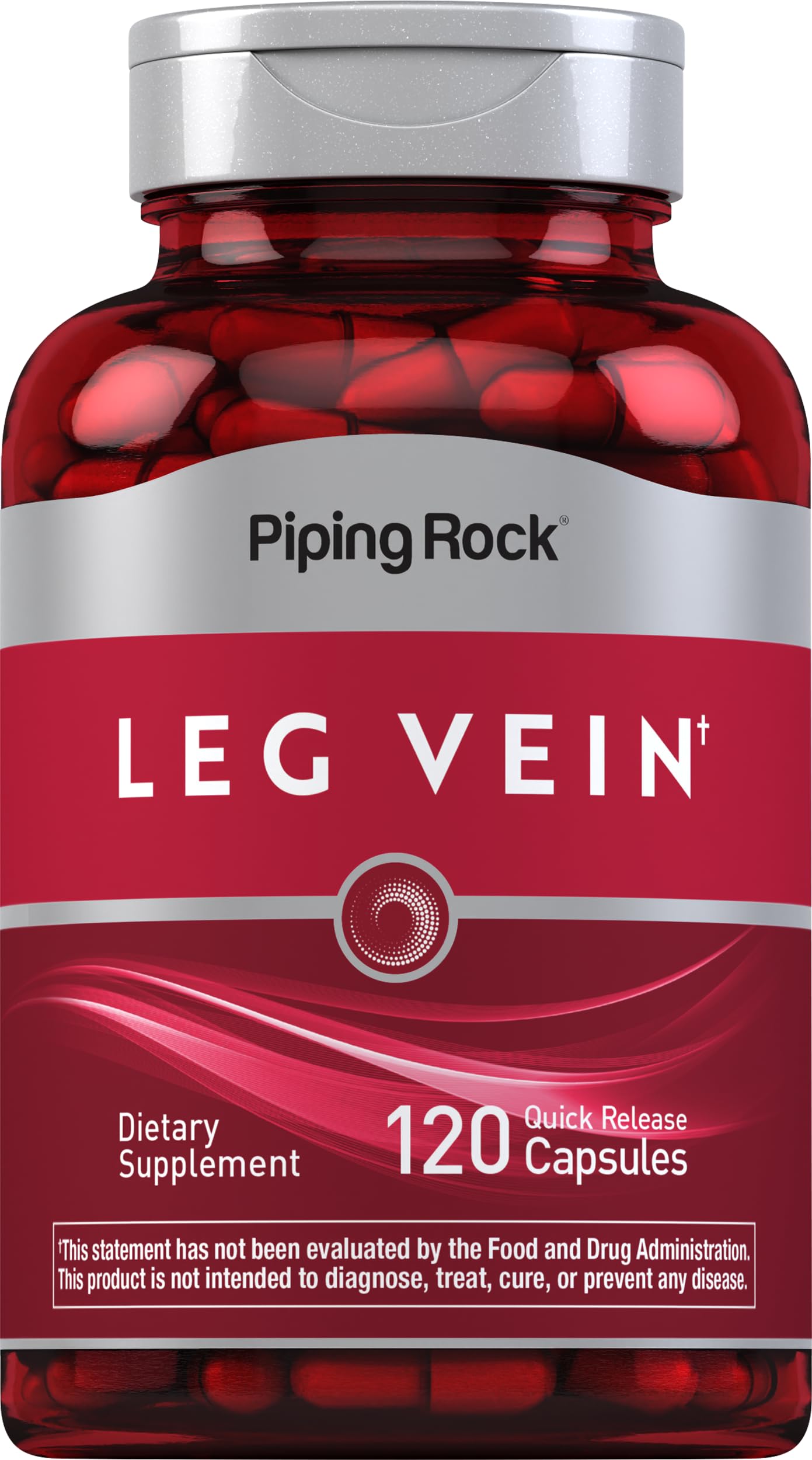 Foto 2 pulgar | Suplemento Piping Rock Leg Vein 120 Cápsulas De Hesperidina - Venta Internacional.