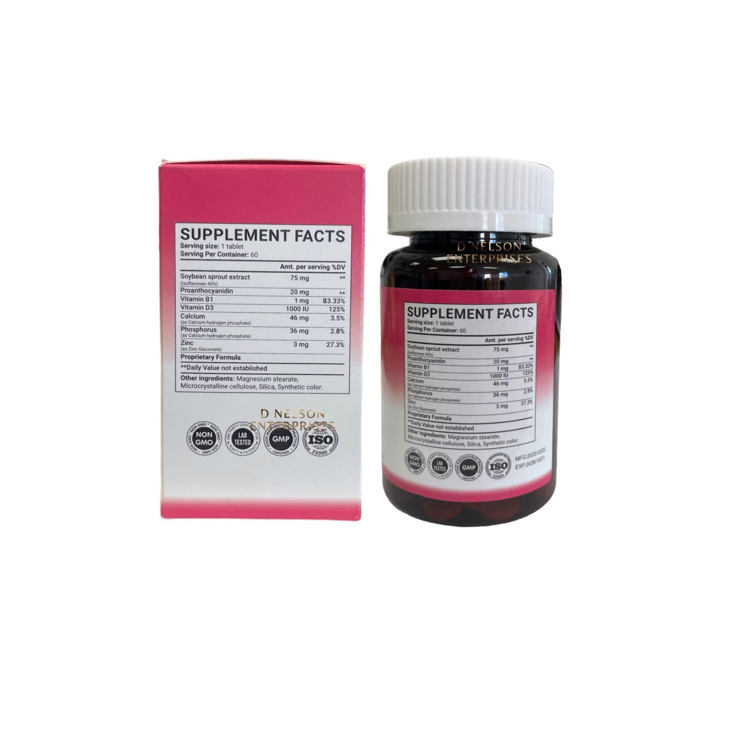 Foto 3 | Suplemento Elicare Berry Harmony Women's Wellness 60 Comprimidos - Venta Internacional.