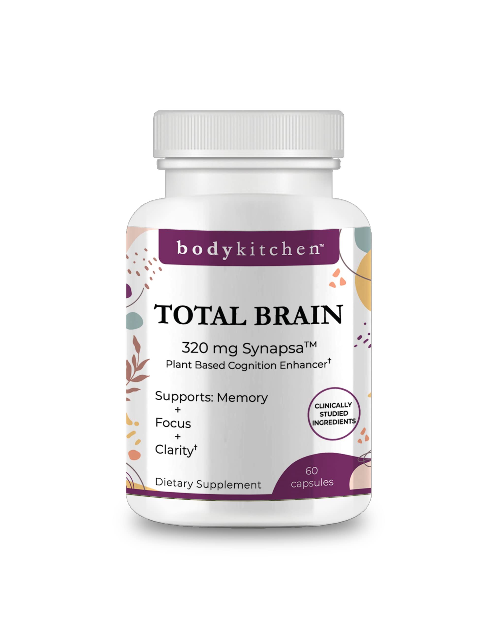 Foto 1 | Suplemento Body Kitchen Total Brain Apoya La Memoria, 60 Cápsulas - Venta Internacional.