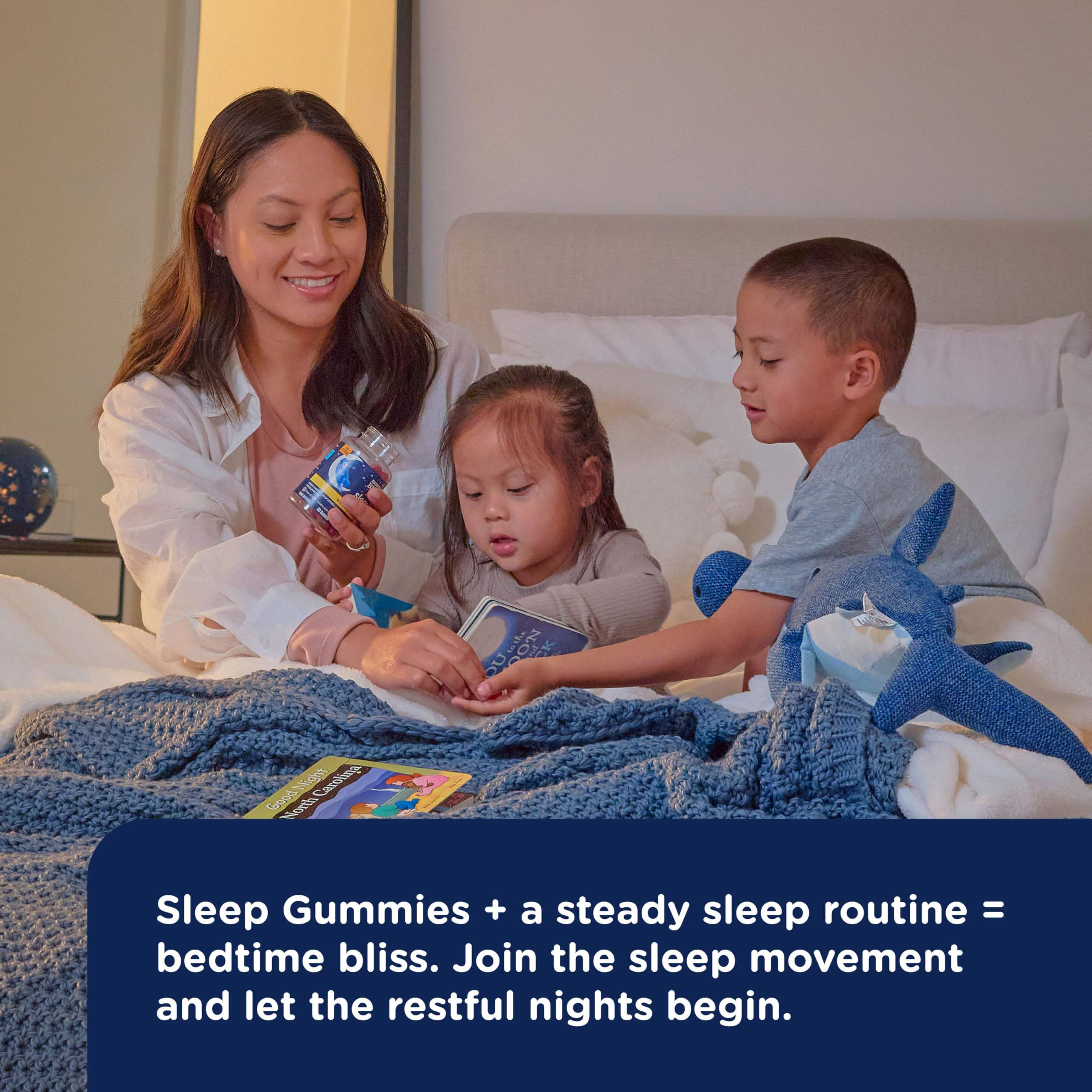 Foto 5 | Gomitas Para Dormir Mommy's Bliss Kids Con Melatonina 60 Gomitas X3 - Venta Internacional.
