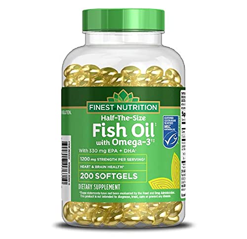Foto 2 pulgar | Suplemento Walgreens Finest Nutrition De Aceite De Pescado 1200 Mg 200 Cápsulas Blandas - Venta Internacional.