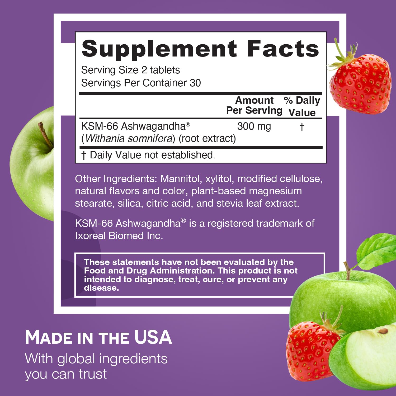 Foto 7 pulgar | Suplemento Ez Melts Ksm-66 Soluble De Ashwagandha 300 Mg - Venta Internacional.