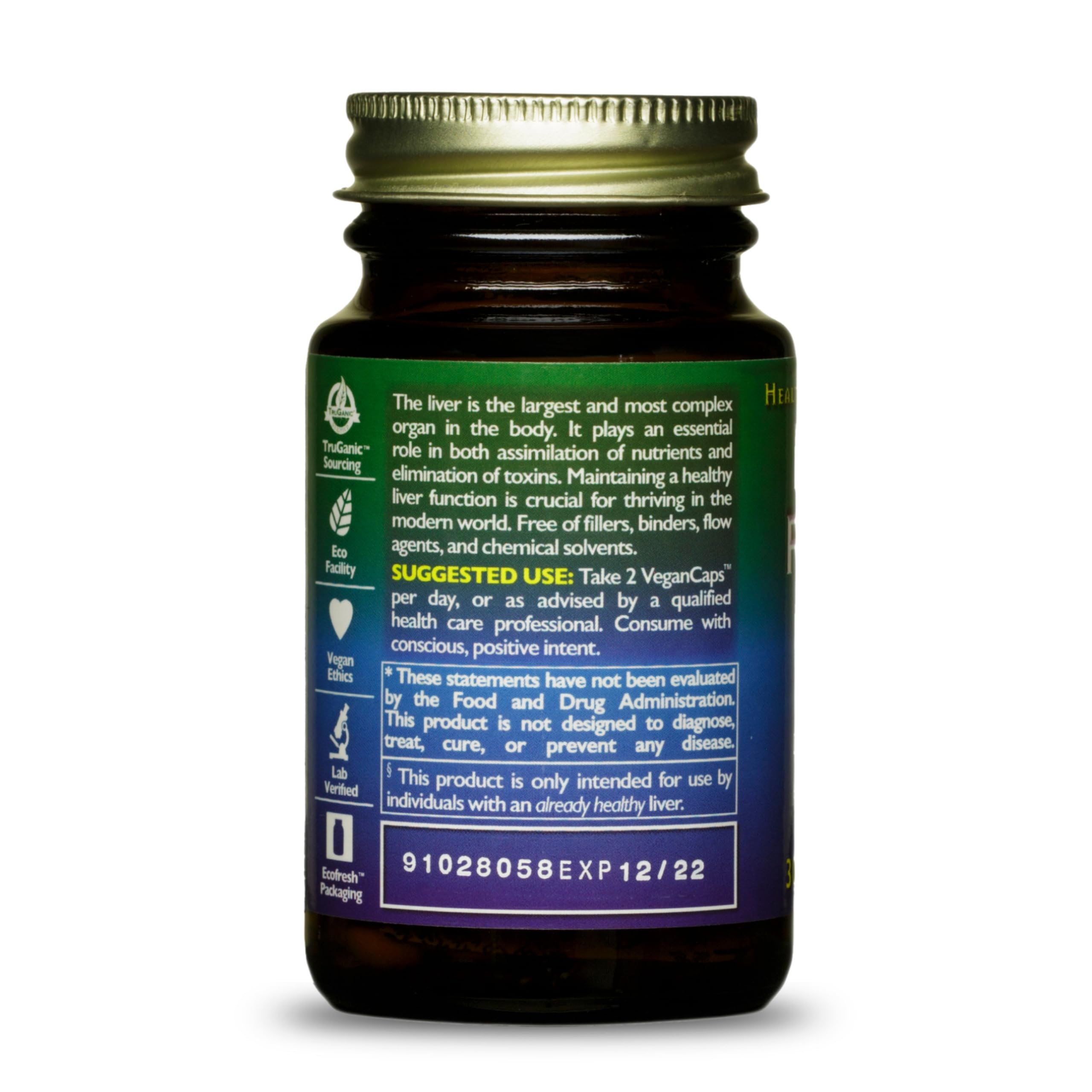 Foto 4 pulgar | Suplemento Healthforce Superfoods Liver Rescue 30 Cápsulas - Venta Internacional.