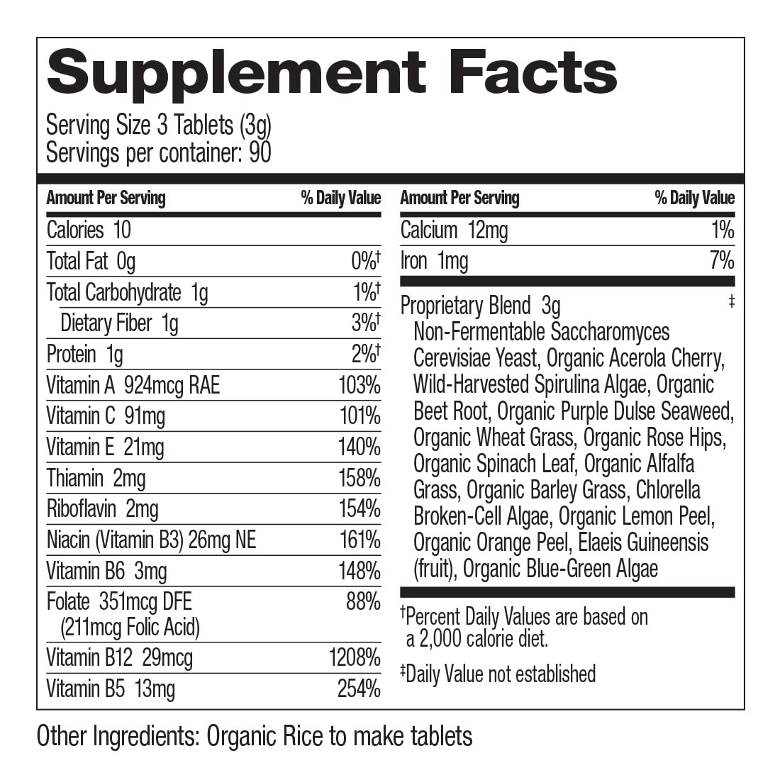 Foto 5 | Suplemento Dr. Schulze 100 Vitaminas y Minerales 270 Tabletas - Venta Internacional