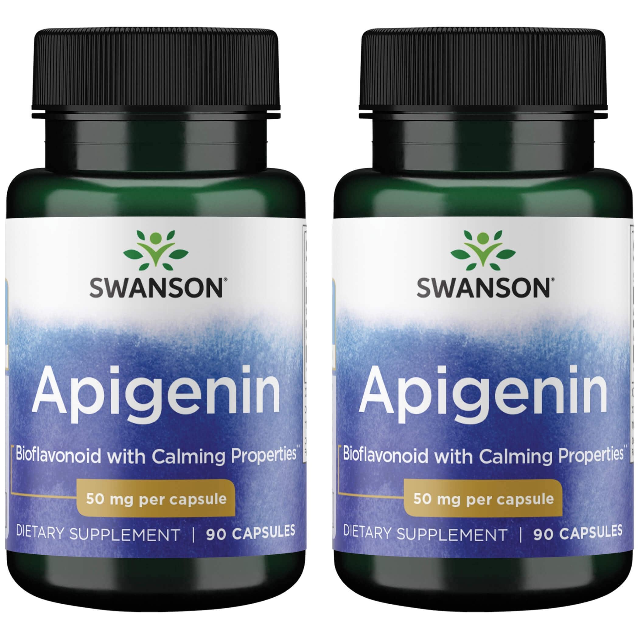 Foto 2 pulgar | Apigenina Suplemento Swanson 2 Frascos de 50 Mg 90 Cápsulas C/U - Venta Internacional