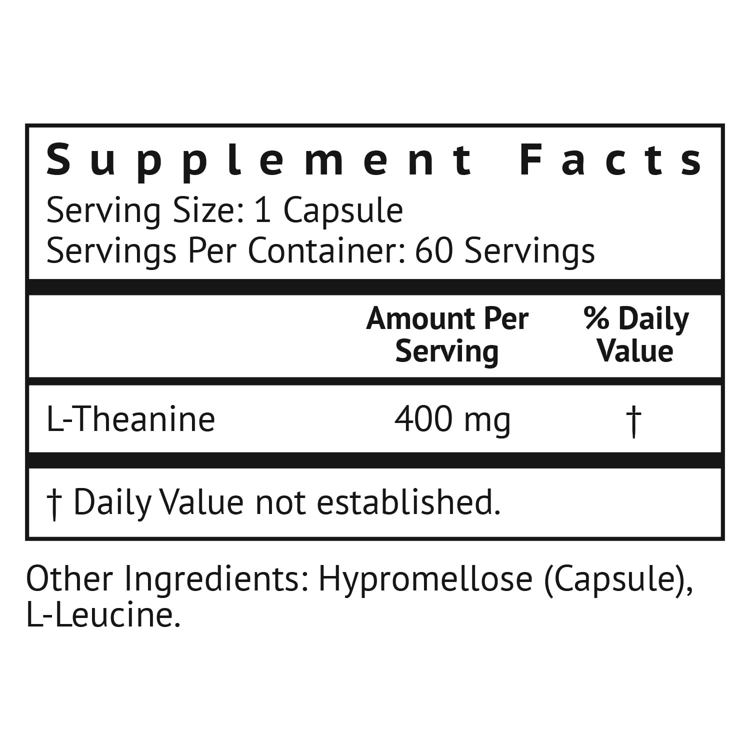 Foto 3 pulgar | Suplemento Vitamonk L-Teanina 400 mg 60 Cápsulas - Venta Internacional