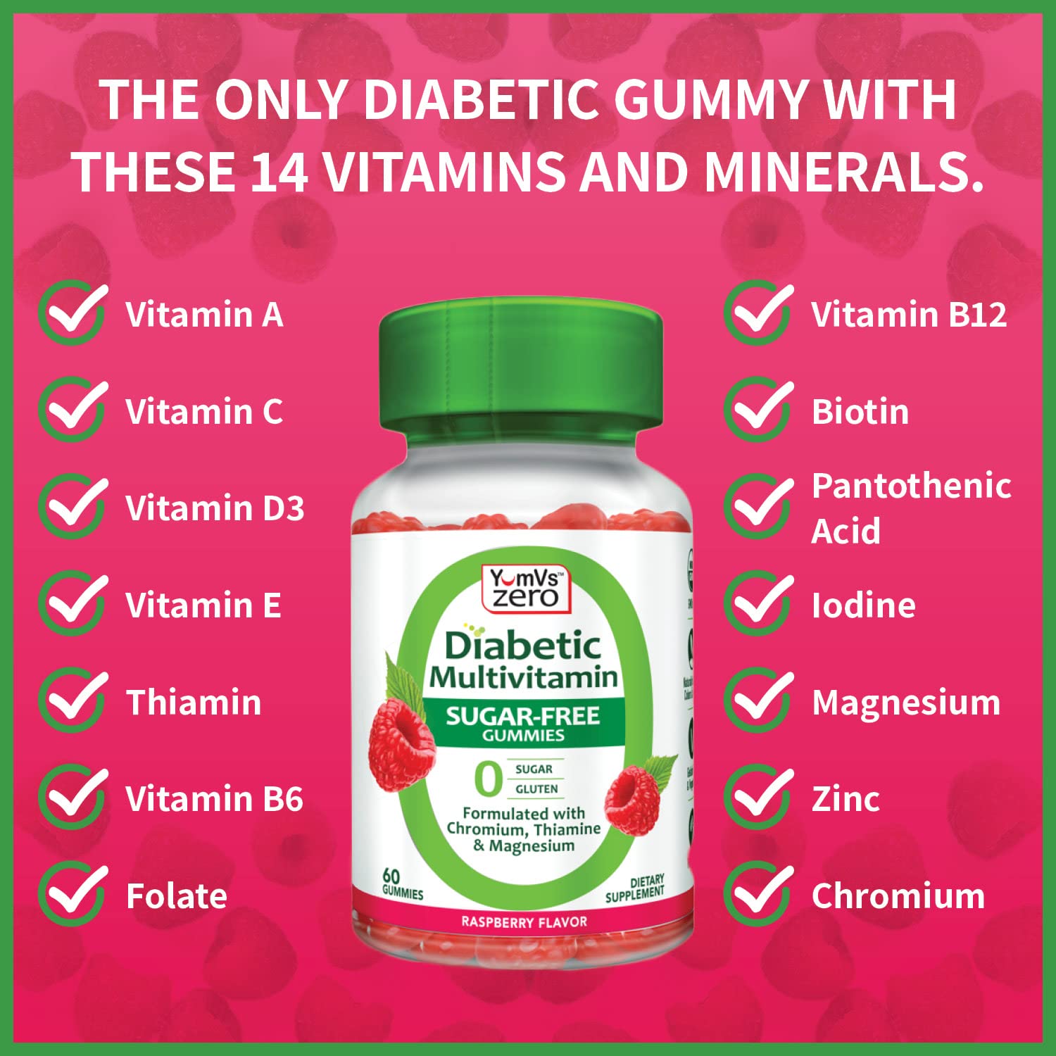 Foto 5 pulgar | Gomitas Multivitamínicas Yum-v's Yumvs Sin Azúcar 60 Unidades - Venta Internacional