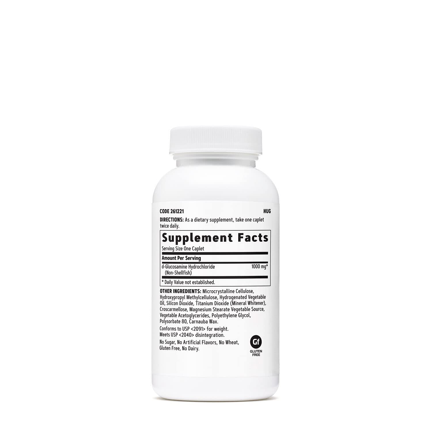 Foto 3 pulgar | Suplemento de Glucosamina GNC 1000 mg 45 Servicios - Venta Internacional