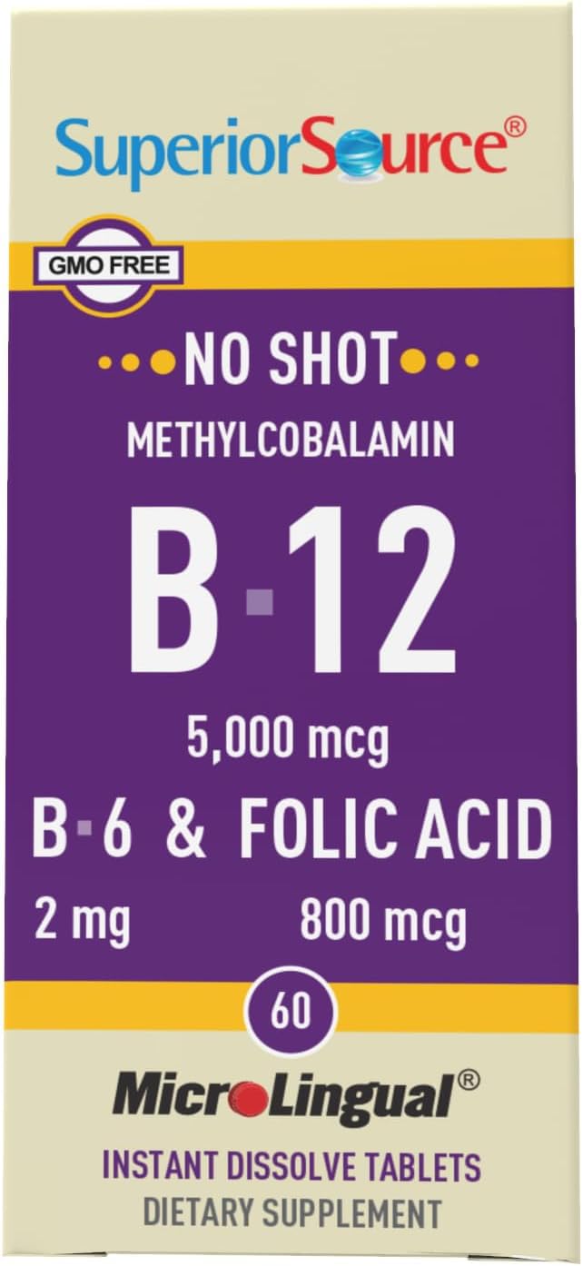 Foto 6 pulgar | Vitamina B12 Metilcobalamina 5000 Mcg 60 Unidades - Venta Internacional