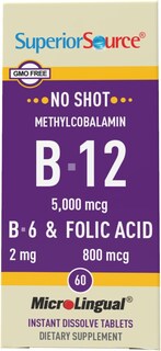 Foto 5 | Vitamina B12 Metilcobalamina 5000 Mcg 60 Unidades - Venta Internacional
