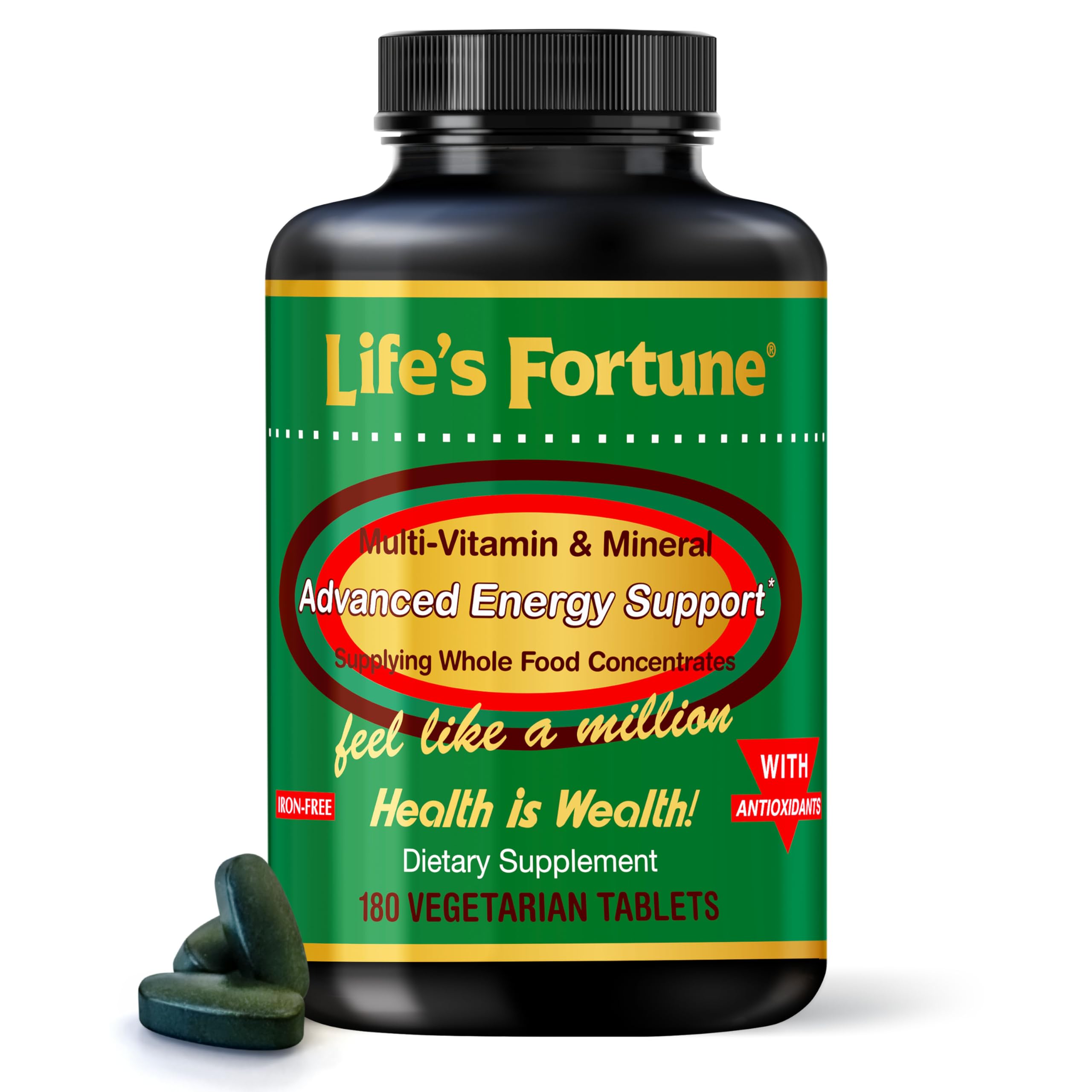 Foto 1 | Suplemento Life's Fortune Multivitamínicos y Minerales 180 Comprimidos - Venta Internacional