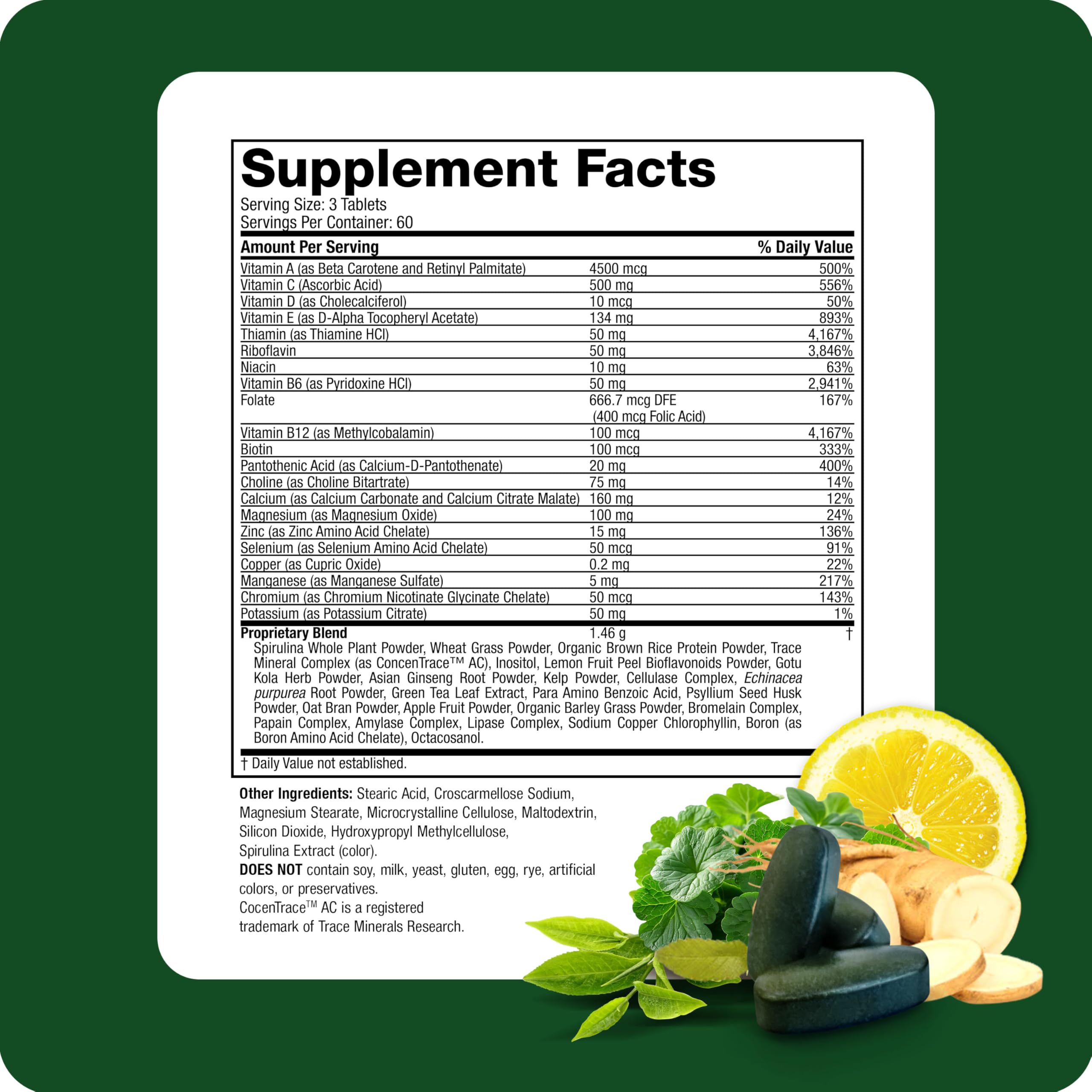 Foto 7 | Suplemento Life's Fortune Multivitamínicos y Minerales 180 Comprimidos - Venta Internacional