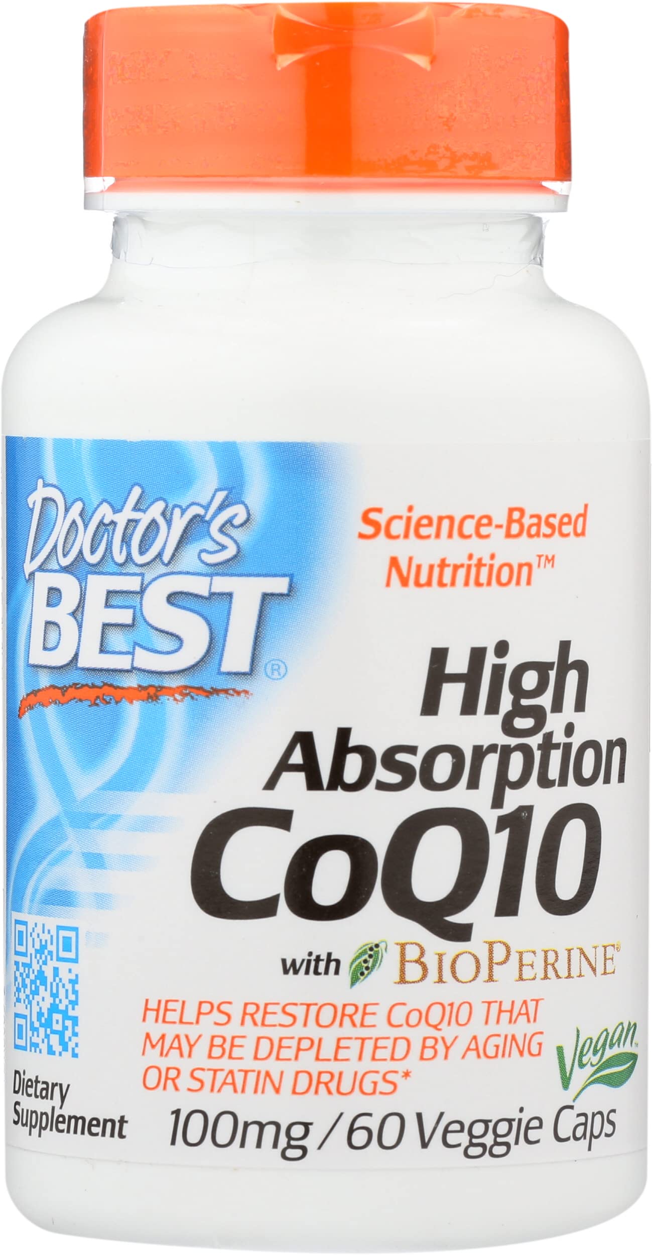 Foto 2 pulgar | 60 Cápsulas de Coq10 de Alta Absorción Supplement Doctors Best - Venta Internacional